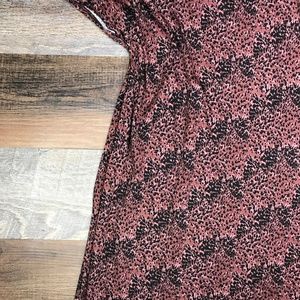 NWT - ANIMAL PRINT LULAROE MARIA - MAXI DRESS